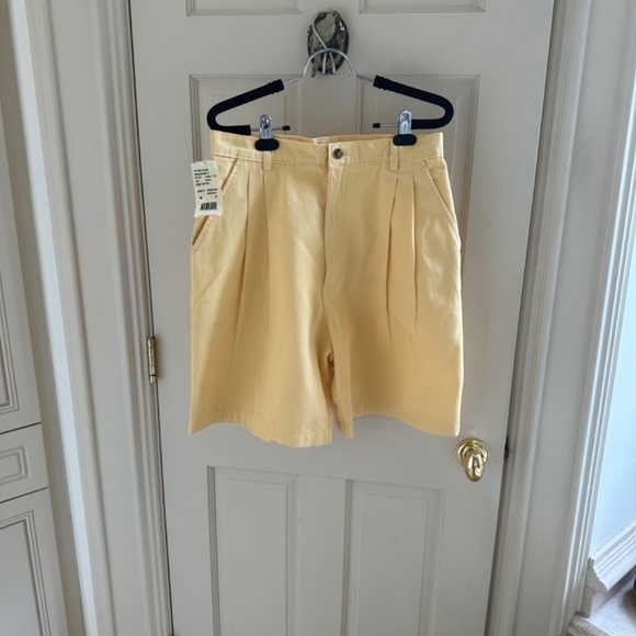 TWO PAIR SIZE 12 BRAND (RUFF HEWN & BILL BLASS) 100% COTTON SHORTS-NWT - Picture 4 of 8